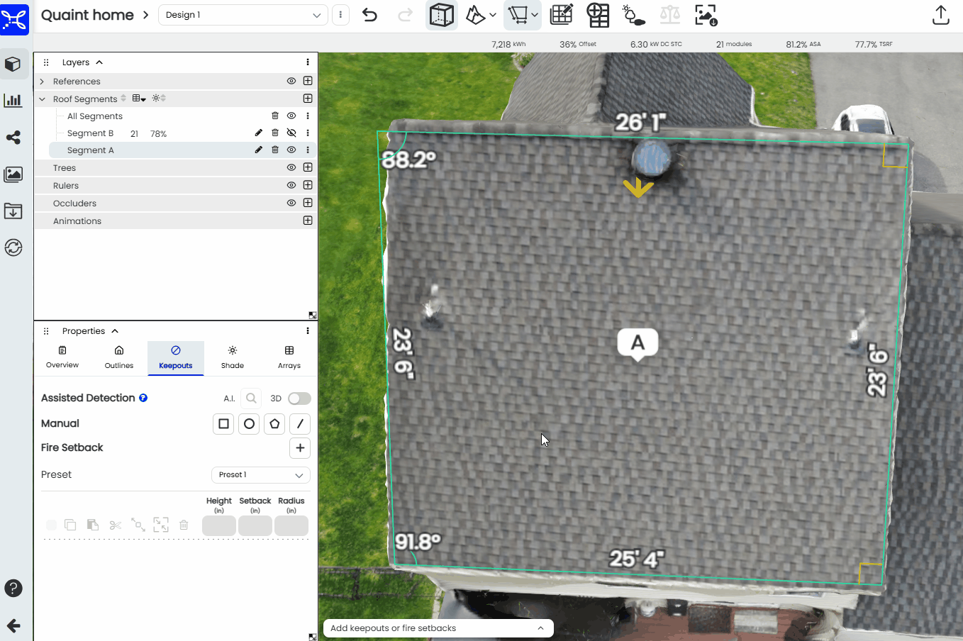 creating keepouts manually