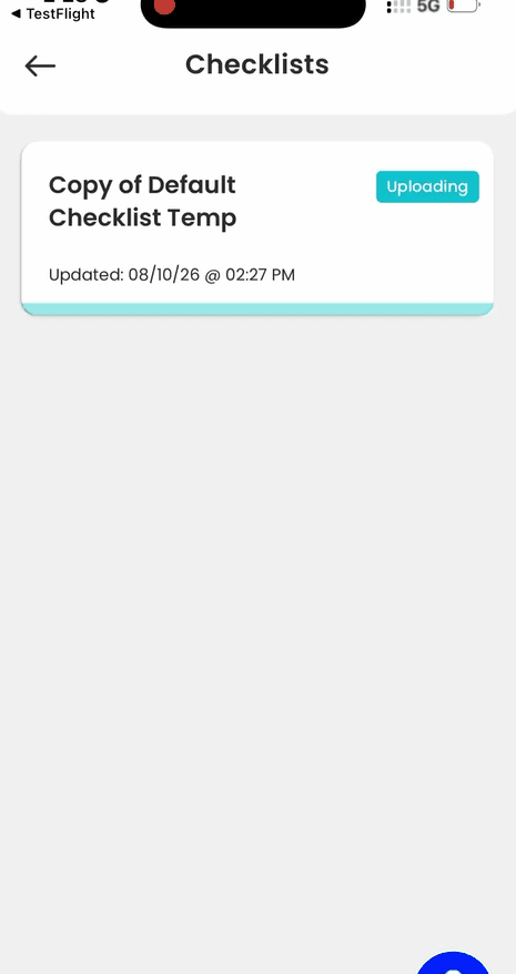 reset in project vs uploads manager